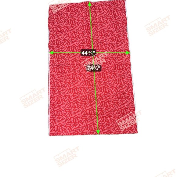 Coca-Cola Red And White Bottle Print Cotton Fabric Large Scale Soda Pop 2 yards - Picture 4 of 4